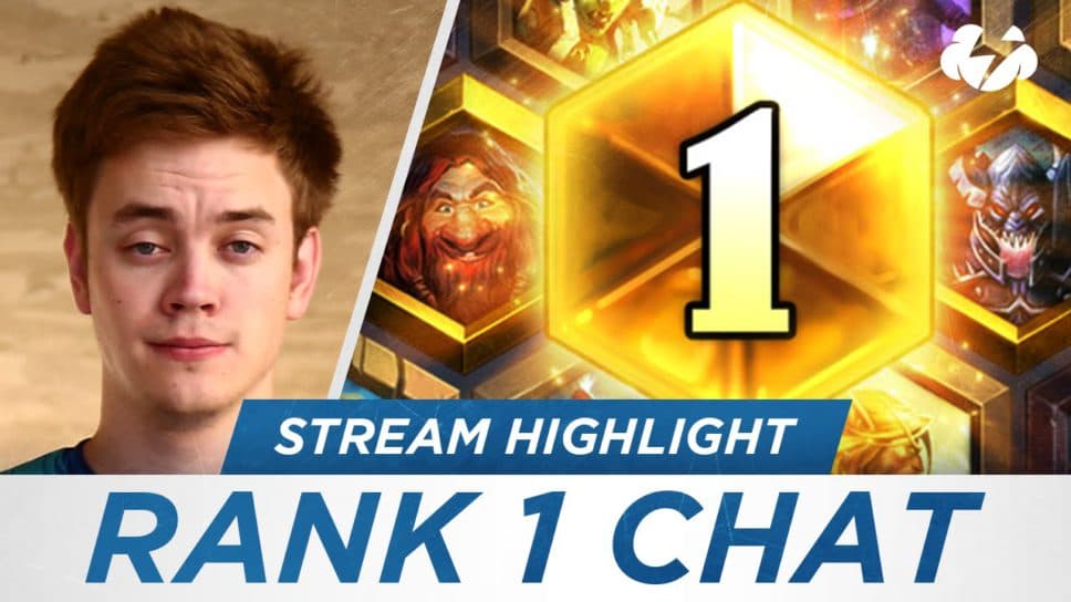 Reynad got Rank 1 Legend in Hearthstone once again cover image