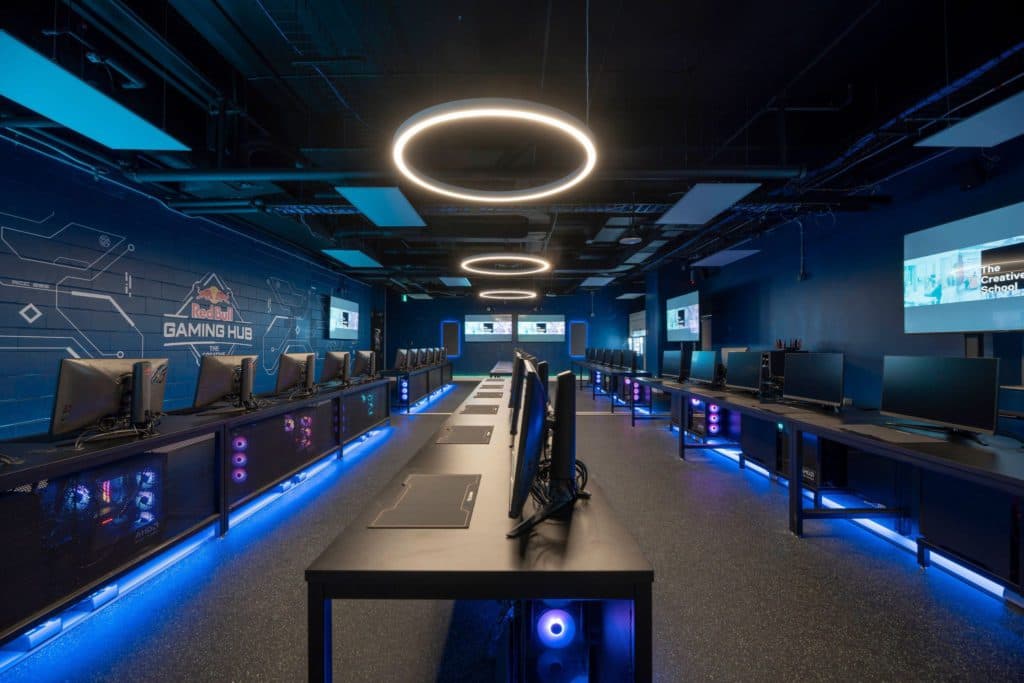 The Creative School at Toronto Metropolitan University and the Red Bull Gaming Hub. Image via Red Bull Canada.