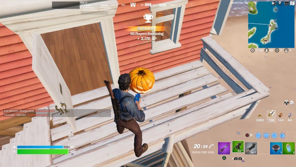 Jack O Lantern in-game