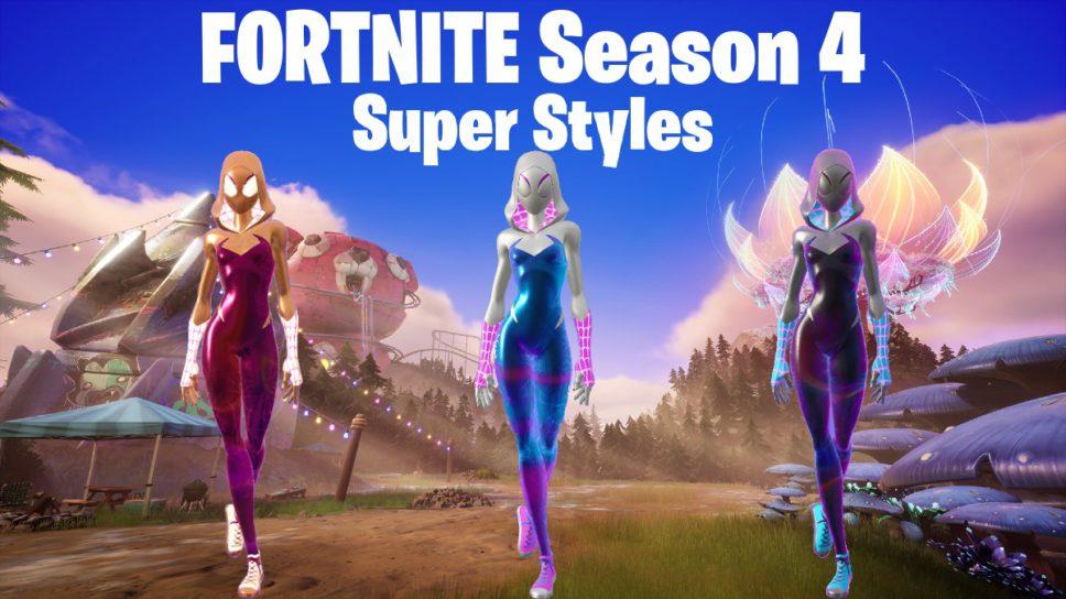 Fortnite Super Styles: How to unlock in Chapter 3 Season 4 cover image