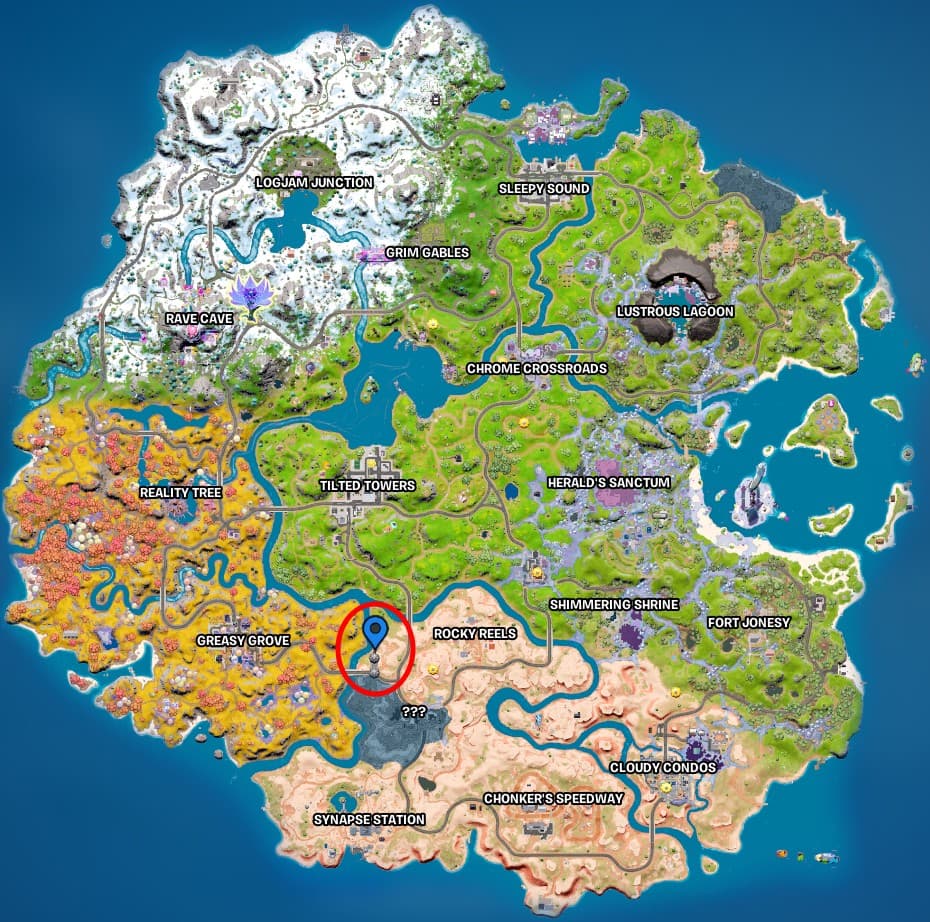 The Driftwood location