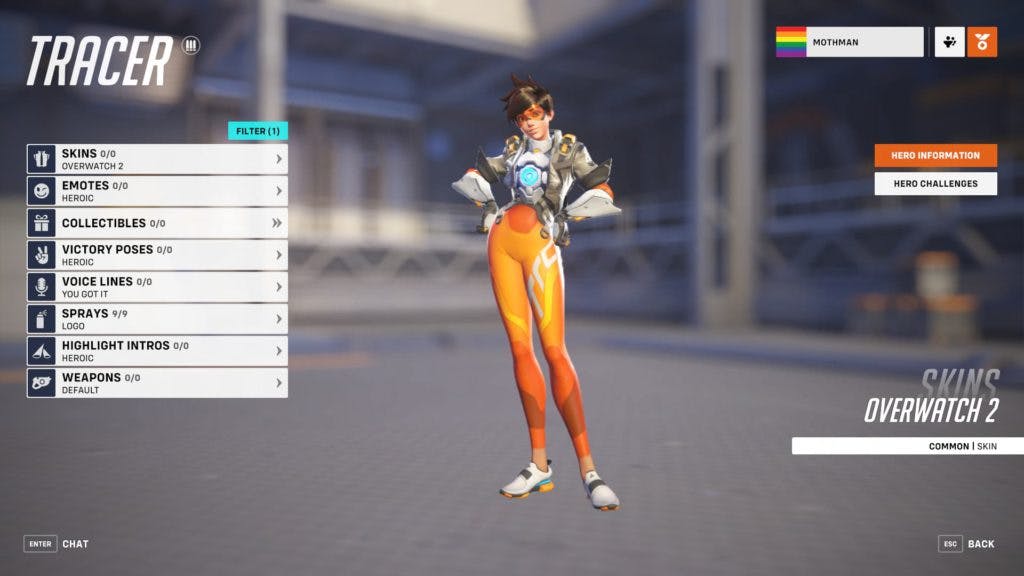 Overwatch League Gray Tracer has now been unlocked to Twitch Bit