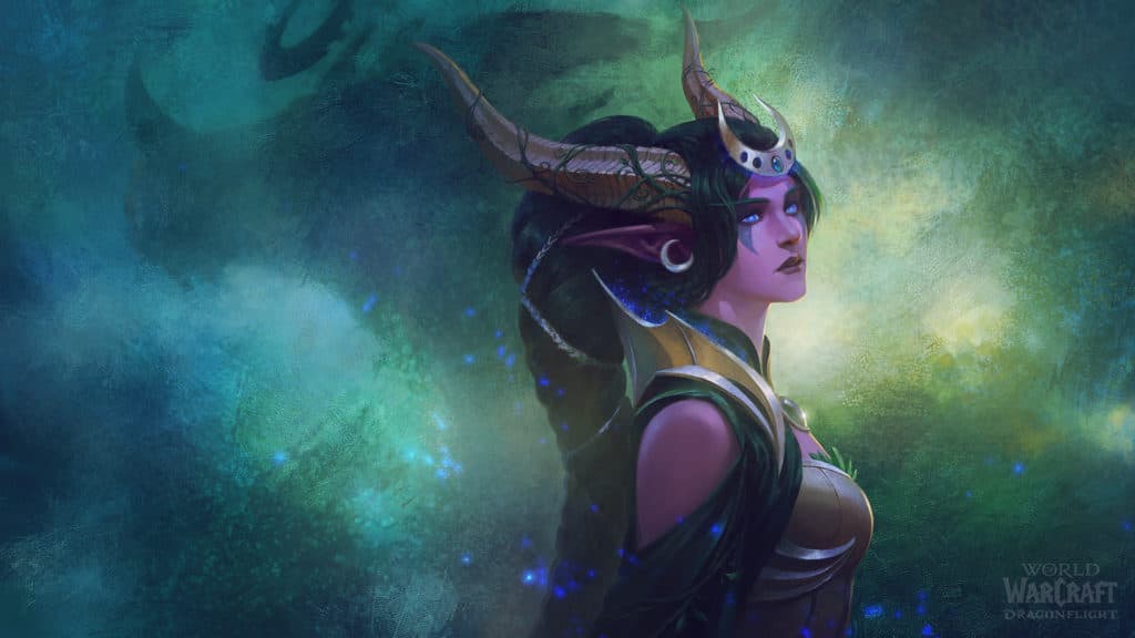 Ysera artwork. Image via Blizzard Entertainment.