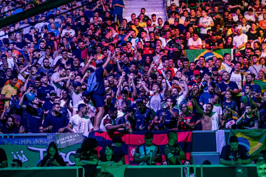 The Brazilian crowd came out in full force at Rio Major. Image Credit: <a href="https://photos.eslgaming.com/Press">ESL/Stephanie Lindgren</a>.