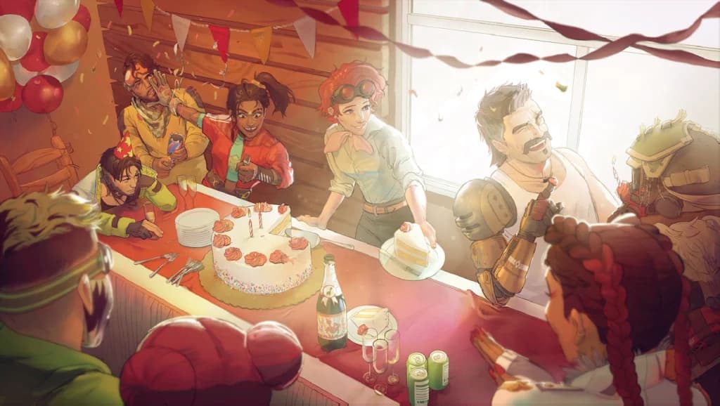 Third anniversary of Apex Legends celebration transition