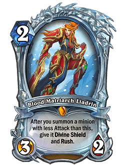 Diamond Blood Matriarch Liadrin<br>(Image via Blizzard)