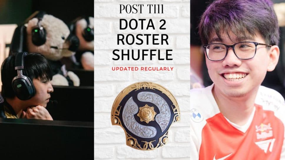 Post-TI11 Dota 2 Roster Tracker Mega-thread: (Updated) Latest player moves and transfers cover image