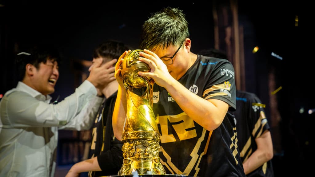 Jian “Uzi” Zi-Hao is a League of Legends esports player. Image via Riot Games.