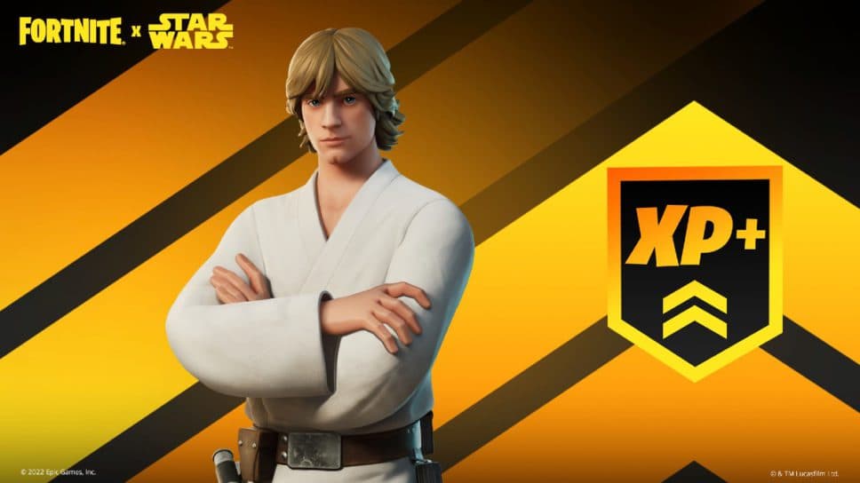 Fortnite x Star Wars returns with Luke Skywalker, Leia Organa, & Han Solo cover image