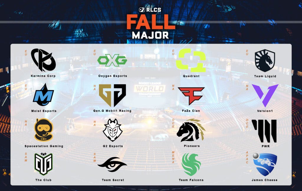 RLCS Fall Major overview Full schedule and live results [Winner