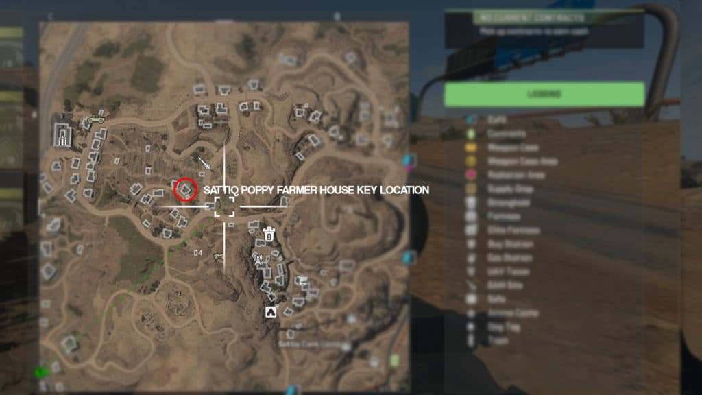 This is where the Sattiq Poppy Farmer House in the DMZ map.