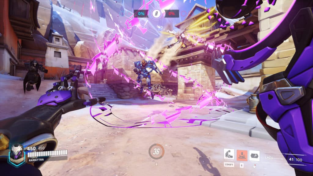 The Overwatch 2 Ravenous Vortex ability. Image via Blizzard Entertainment.