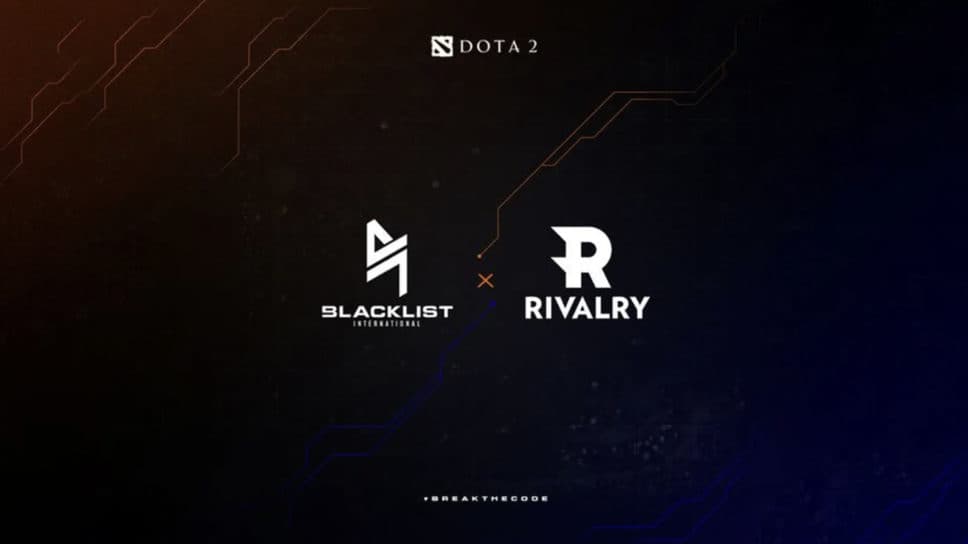 Blacklist International and Rivalry team up to form Blacklist Rivalry Dota 2 cover image