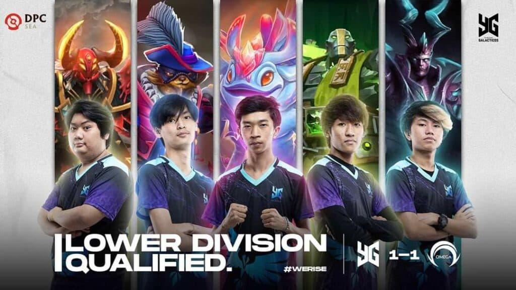 Team Yangon Galacticos. Image via <a href="https://twitter.com/YGesportsMM/status/1351504962405109763" target="_blank" rel="noreferrer noopener">Yangon Galacticos on Twitter</a>.