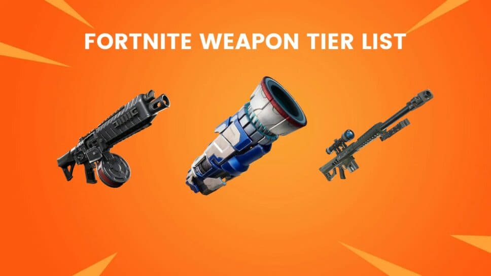 Fortnite Weapon Tier List for Chapter 4 Season 3 Esports.gg