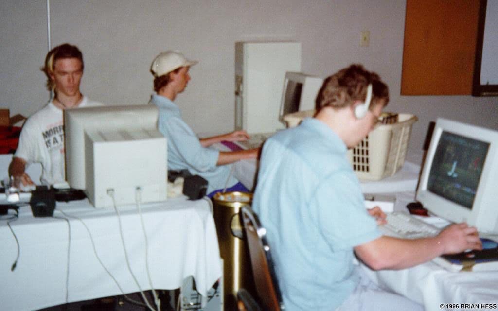 QuakeCon 1996(Photo provided by Brian "Wendigo" Hess) via Dallas Morning News.
