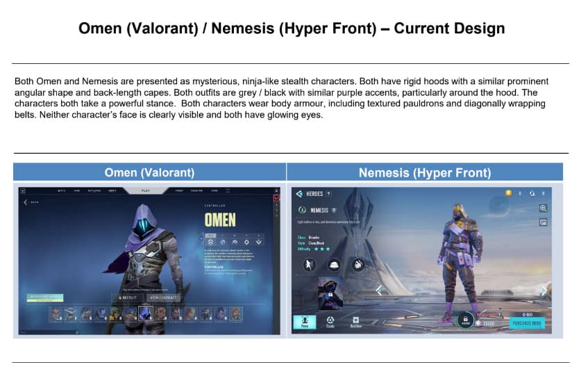The Comparison between Omen and Nemesis (Image Credit Polygon)