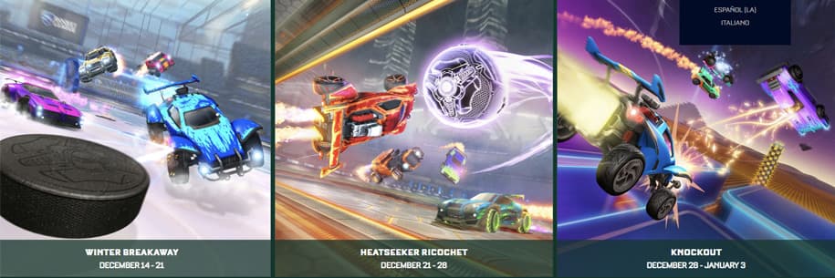 Frost Fest Limited Time Events. Image via Rocket League.