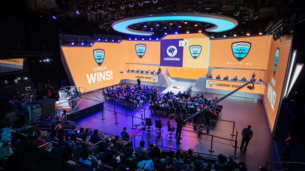 The Overwatch League has franchised teams with players from all over the world. Image Credit: Overwatch League.