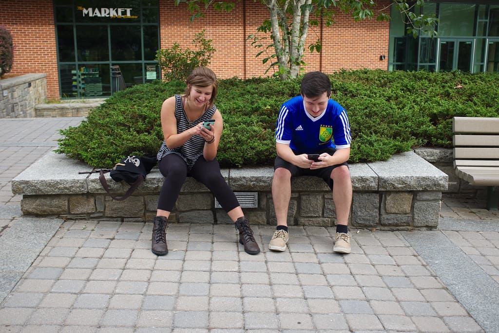 <em>Pokemon Go players at the Belk Library on ASU's campus. Image Credit: </em><a href="https://www.flickr.com/photos/lhutton/27657733004/"><em>L Hutton on Flickr</em></a><em>.</em>
