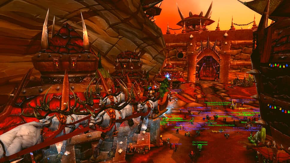 Happy Winter Veil, World of Warcraft players! Don’t forget your free present under the tree cover image