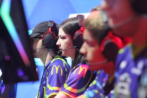 SCAD Esports locked-in during the Overwatch tournament at CECC Atlanta