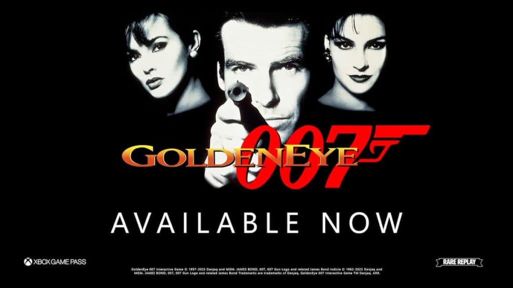 GoldenEye007 is available on Xbox Game Pass and Rare Replay (Image via Rare Ltd.)
