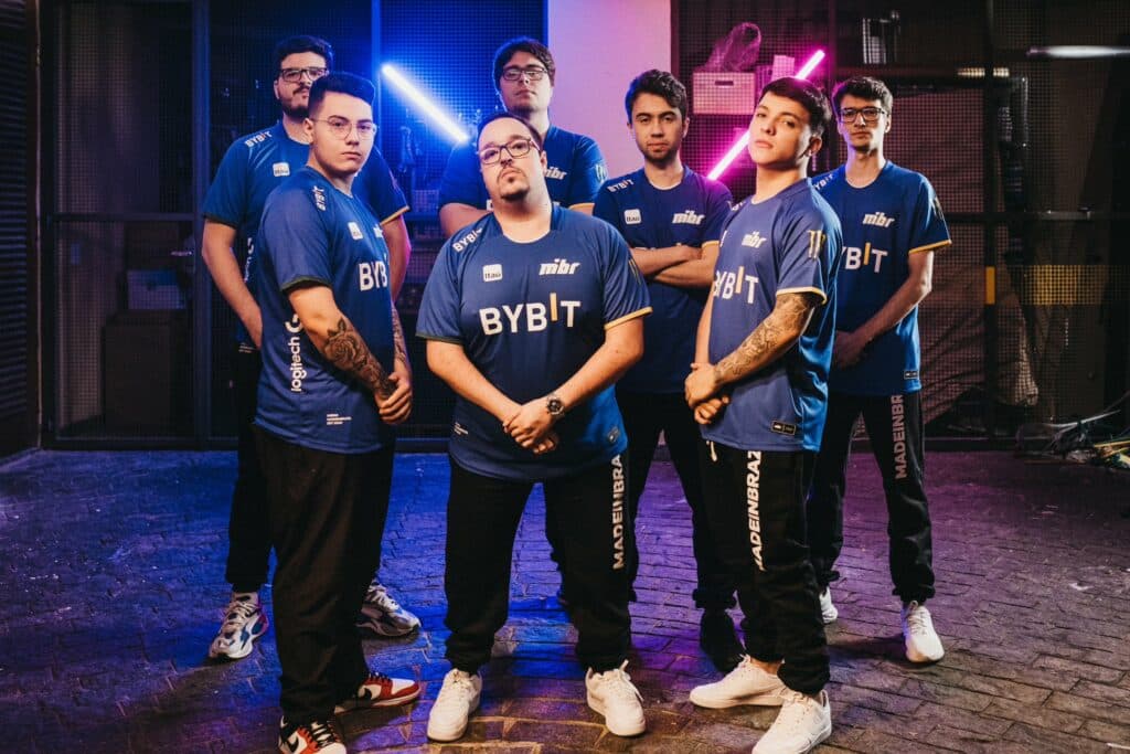 The MIBR Valorant roster. Image Credit: MIBR Valorant roster.