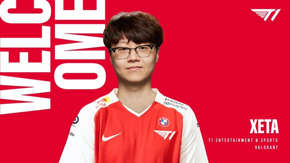 T1 Xeta Valorant crosshair and video settings cover image