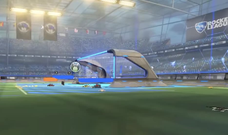 Net placement in Spike Rush.