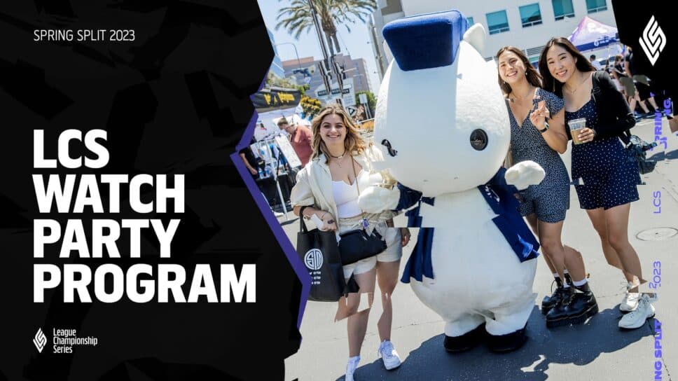 LCS makes tweaks to watch parties for the 2023 season cover image