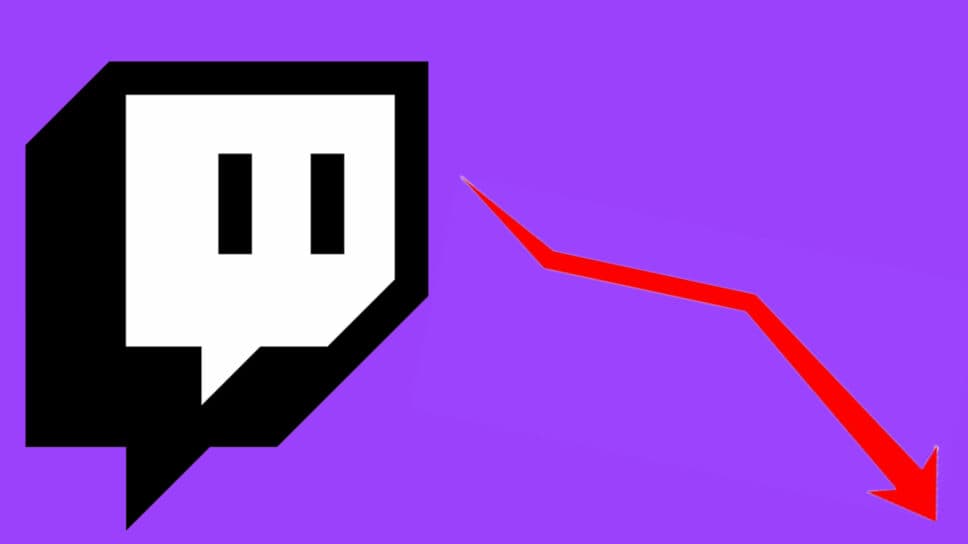 Study shows Twitch growth declines in 2022 per average viewer, channels and hours watched cover image