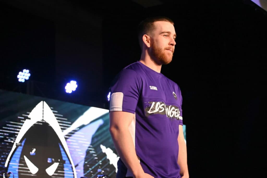 SlasheR won Major 2 last season with LAG. Photo via Call of Duty League.