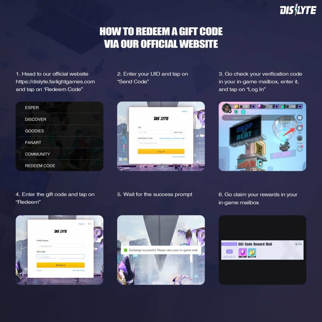 How to redeem Dislyte codes Esports.gg