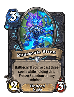 <em>She will freeze the Scourge dead in their tracks.</em>