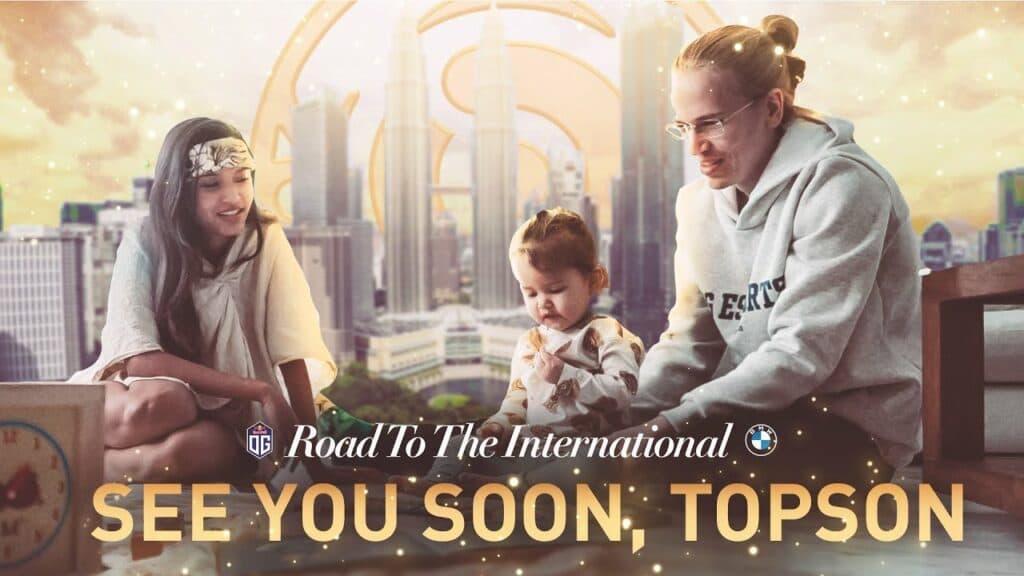 Road to TI documentary featuring Topson.