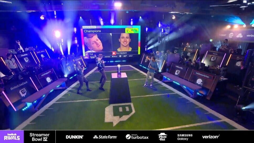 Streamer Bowl 2023 results: Tfue & Kurt Benkert take first place cover image