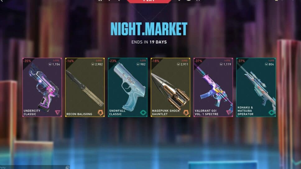 Does VALORANT Night Market refresh every day? | Esports.gg