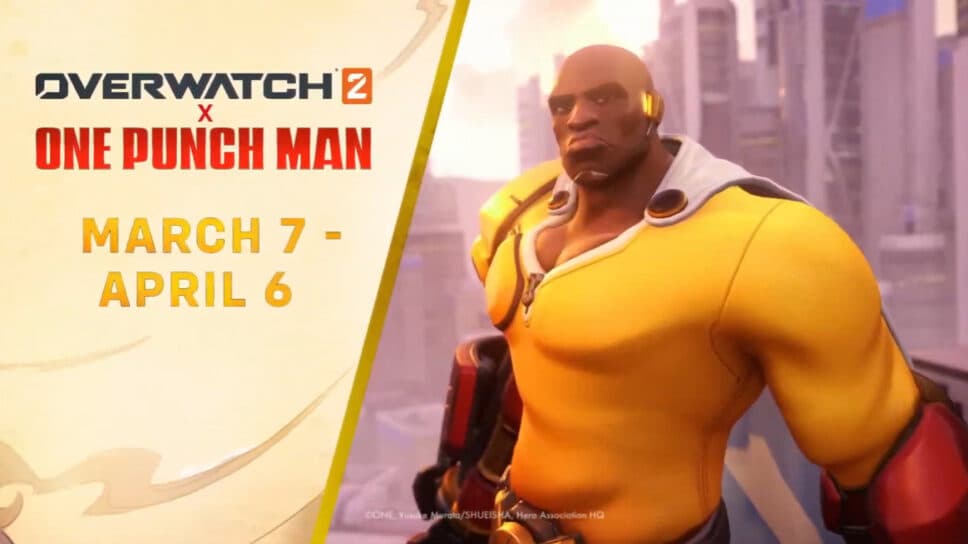 Overwatch 2 gets its first crossover with One Punch Man anime, coming in March cover image