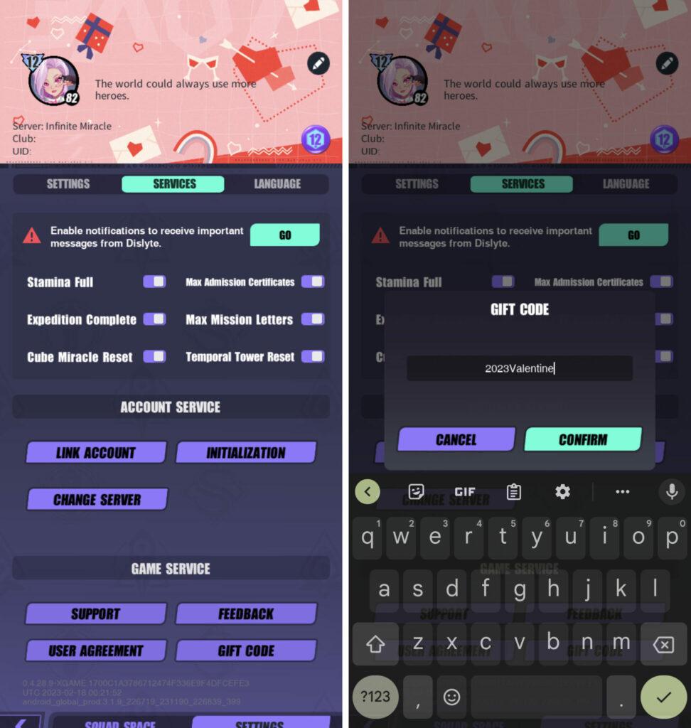 New Dislyte codes 2023 (Image via Lilith Games)