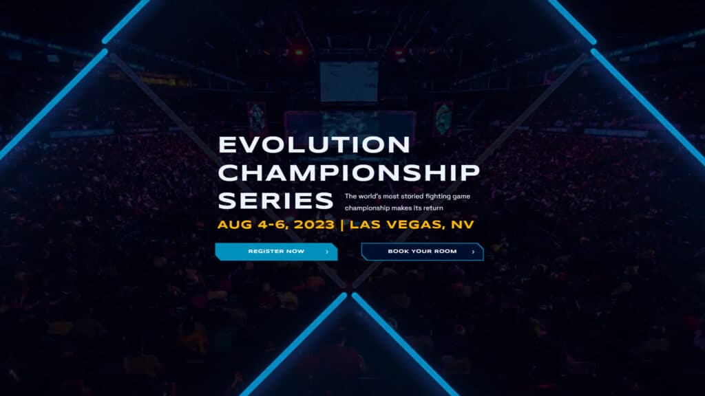 Las Vegas EVO 2023 schedule (Image via EVO)
