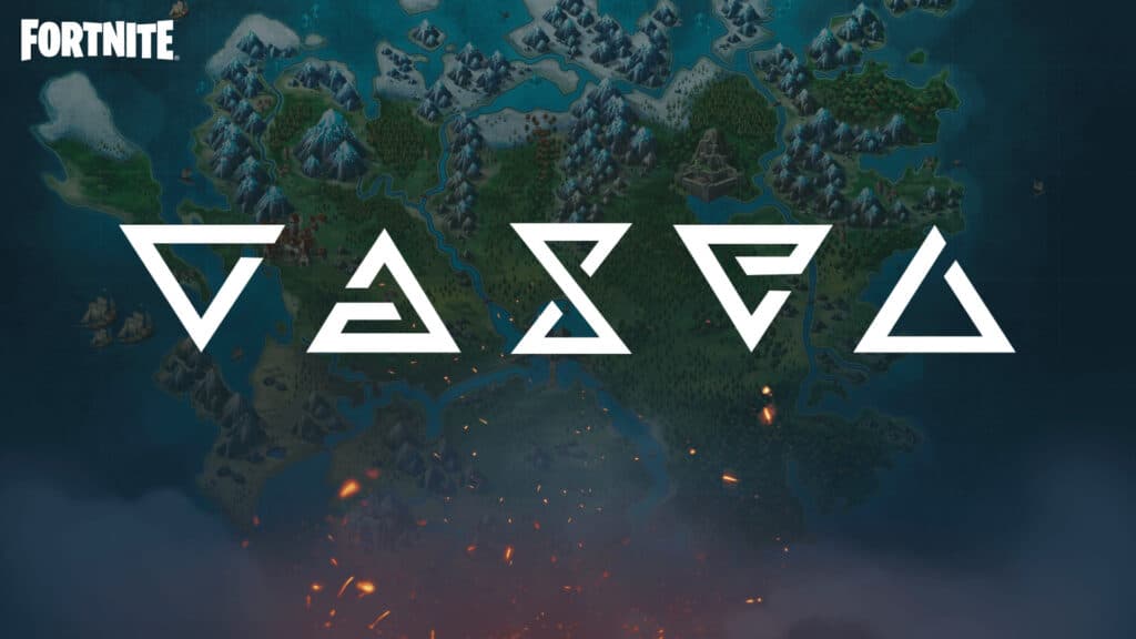 Witcher-themed banners can be unlocked by completing challenges on five creator-made islands (Image: Epic Games)