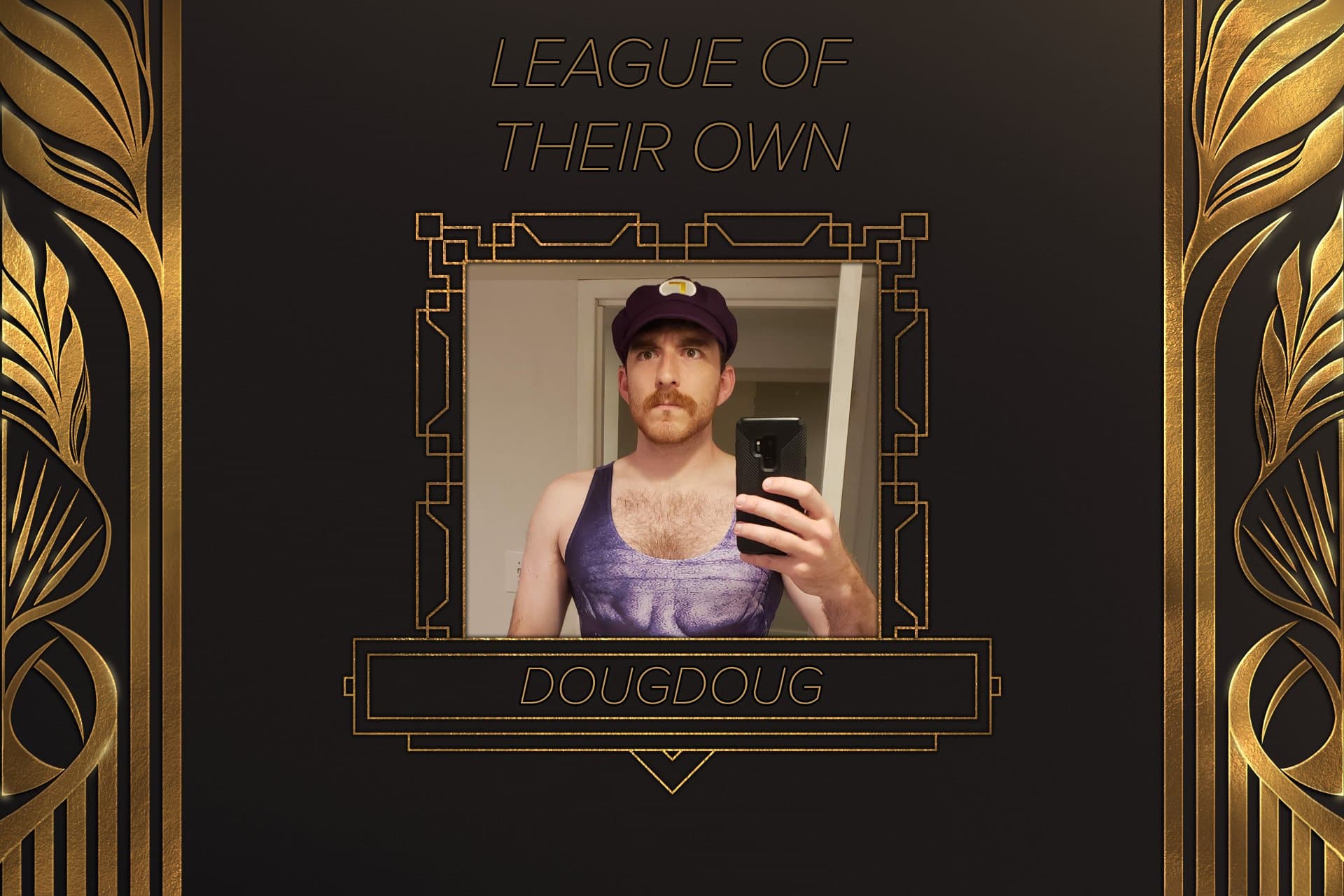 DougDoug won the League of their Own award. (Image Credit: Streamer Awards 2023)