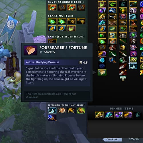 Forebearer's Fortune - Muerta mini-game