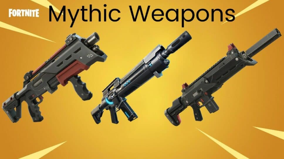 All Mythics in Fortnite Chapter 4 Season 2 cover image