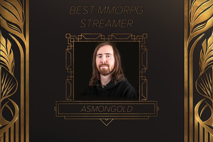 Asmongold as the best MMORPG streamer