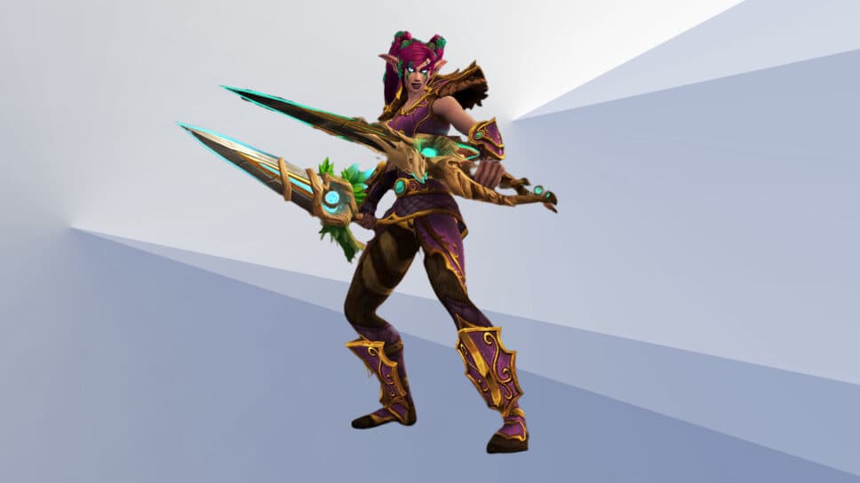 How to get the Blades of Elune transmog April Trading Post reward cover image