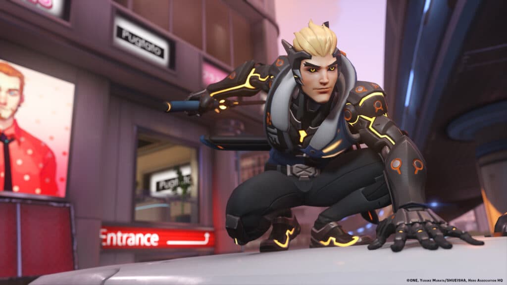 Genos Genji skin (Image via Blizzard Entertainment)