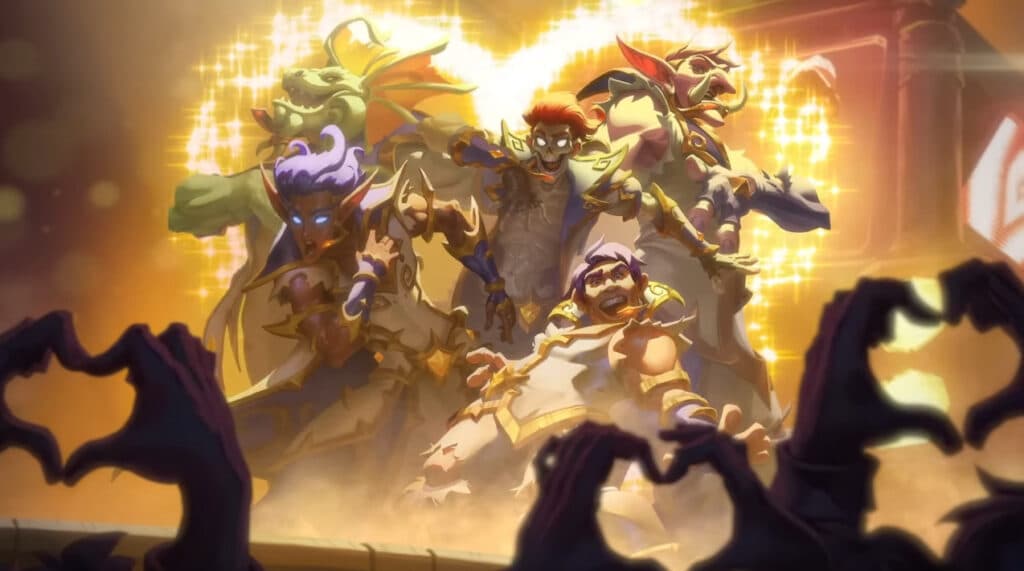 The Priest class represents the pop music genre (Image via Blizzard Entertainment)