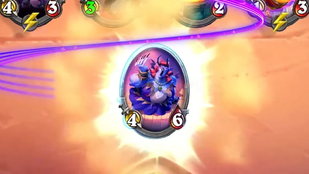 Opera Soloist on the board (Image via Blizzard Entertainment)